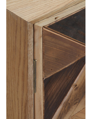 Aparador Jano chapado fresno y madera...