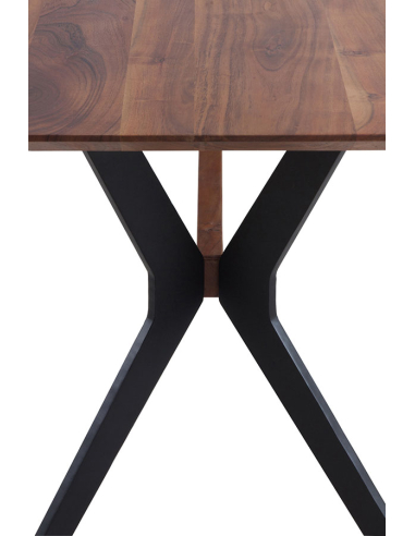 Mesa de Comedor 200x100cm madera acacia