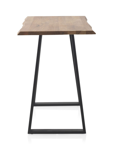 Mesa bar Njord 130x70cm madera maciza...