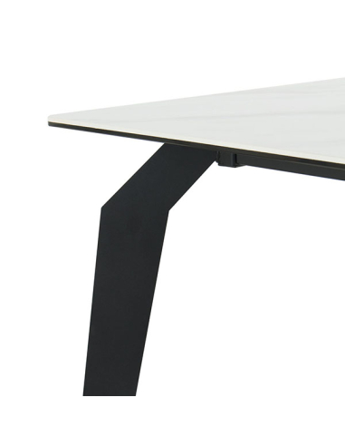 Mesa de Comedor Horus cerámica blanca...