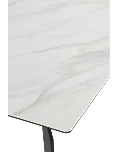 Mesa de Comedor Horus cerámica blanca...