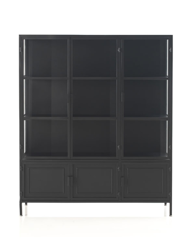 Vitrina Hebe puertas y laterales cristal