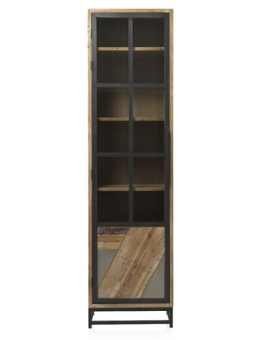 Vitrina Cancún madera abeto con base...