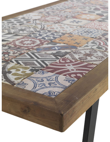 Mesa de Comedor Zeus madera con sobre...