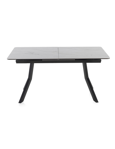 Mesa de Comedor Apolo cerámica blanca...