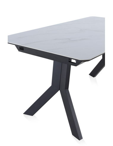 Mesa de Comedor Apolo cerámica blanca...