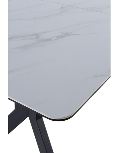 Mesa de Comedor Apolo cerámica blanca...