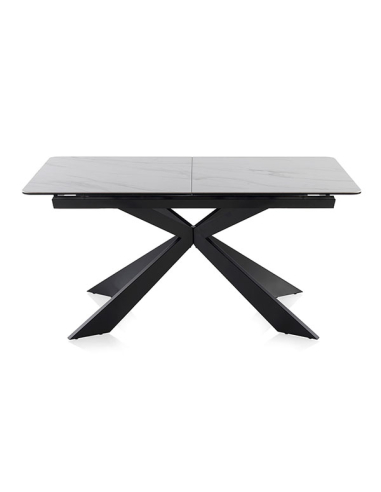 Mesa de Comedor Apolo cerámica blanca...