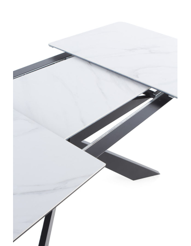 Mesa de Comedor Apolo cerámica blanca...