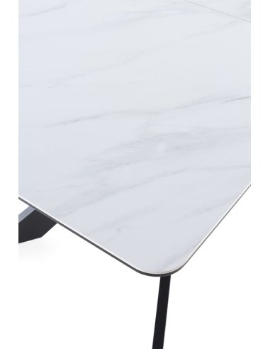 Mesa de Comedor Apolo cerámica blanca...