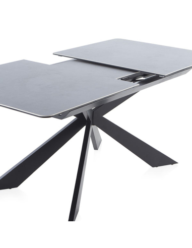 Mesa de Comedor Apolo cerámica gris...