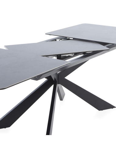 Mesa de Comedor Apolo cerámica gris...