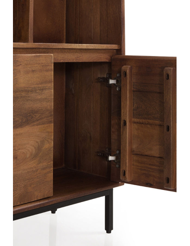 Librería Iris 2  puertas lisas madera...