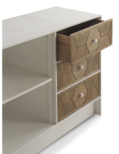 Cómoda Dionisio 1 puerta y 3 cajones...