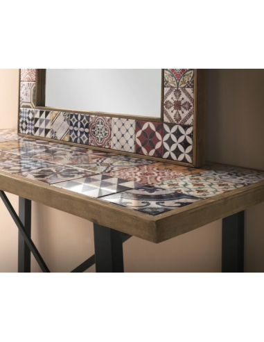 Consola Zeus madera con sobre de...