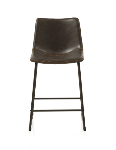 Set 2 Taburetes Júpiter color marrón...