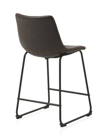 Set 2 Taburetes Júpiter color marrón...