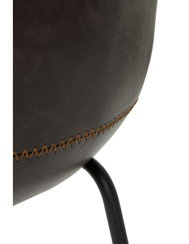 Set 2 Taburetes Júpiter color marrón...