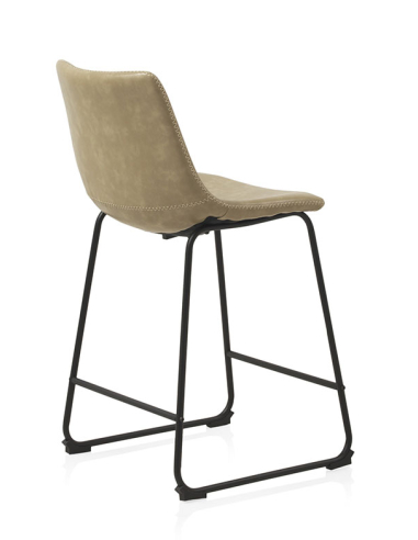 Set 2 Taburetes Júpiter color crema...