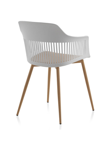 Set 4 Sillones Ra pp blanco