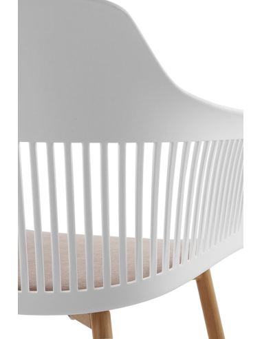 Set 4 Sillones Ra pp blanco