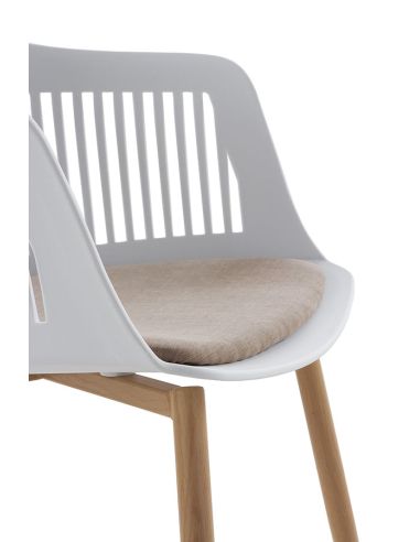 Set 4 Sillones Ra pp blanco