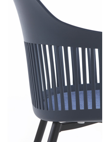 Set 4 Sillones Ra pp azul