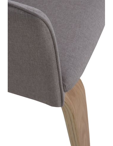 Sillón Shiva madera tapizado