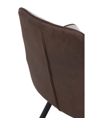 Set 4 Sillones Hera bicolor patas...