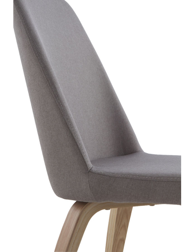 Set 4 Silla Rán madera tapizada