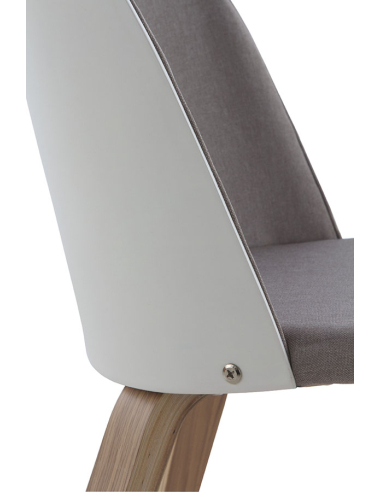 Silla Sol madera tapizada respaldo...