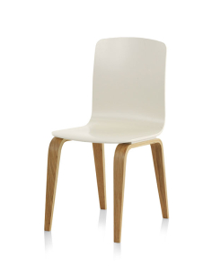 Silla Módi madera blanca...