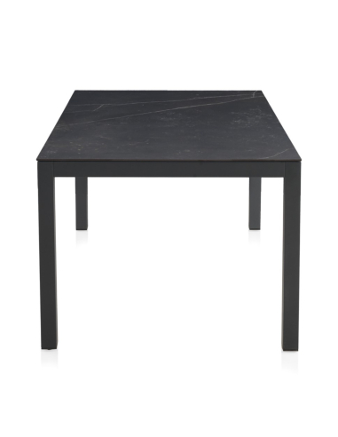 Mesa de Comedor Exterior gris oscuro...