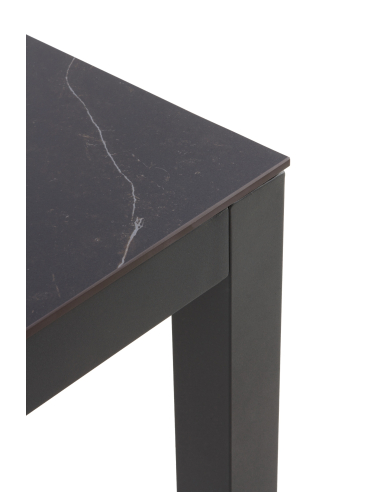 Mesa de Comedor Exterior gris oscuro...