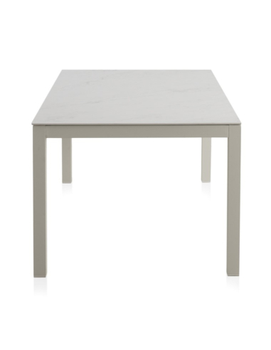 Mesa de Comedor Exterior Balnco Tonda...