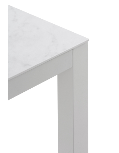 Mesa de Comedor Exterior Balnco Tonda...