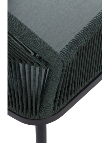 Sillón Exterior Aluminio Gris Oscuro...