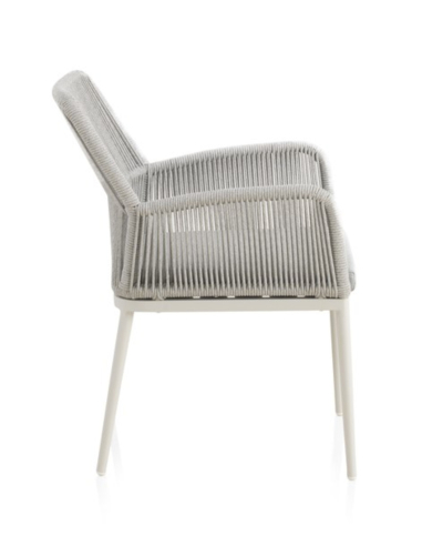 Sillón Exterior Aluminio Blanco Tonda