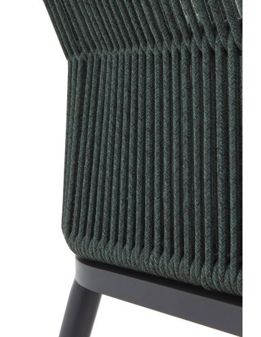 Set 4 Sillones Exterior Aluminio Gris...