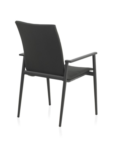 Sillón Exterior Aluminio Gris Oscuro...