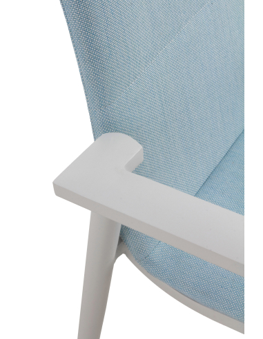 Sillón Exterior Aluminio Blanco Soffice