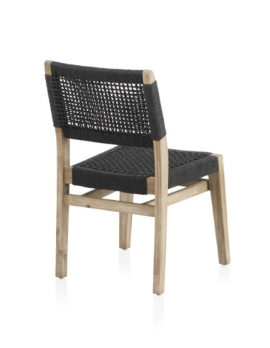 Set 4 Sillas Exterior Madera Acacia...