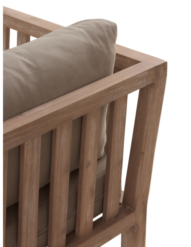 Sofá Dos Plazas Jardín Legno