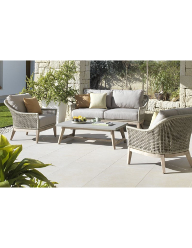 Mesa de Centro Exterior Madera de...