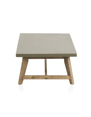 Mesa de Centro Exterior Madera de...