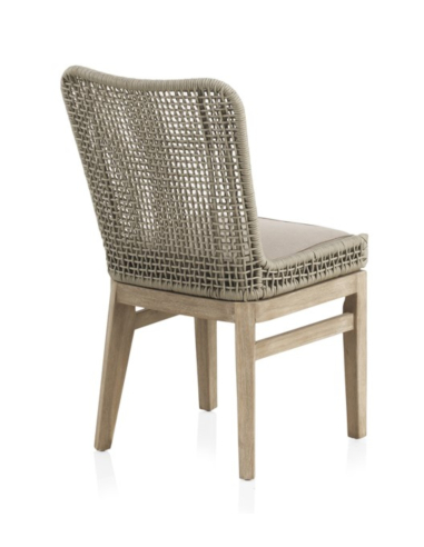 Silla Exterior Madera Acacia Atesso