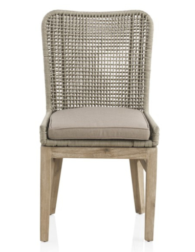 Set 4 Sillas Exterior Madera Acacia...