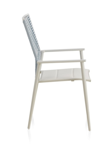 Sillón Exterior Aluminio Blanco Strixe