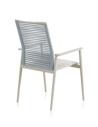 Sillón Exterior Aluminio Blanco Strixe