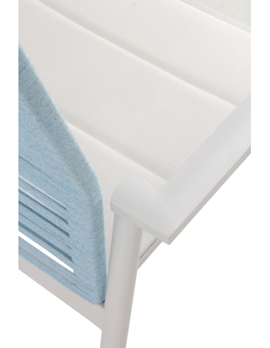 Sillón Exterior Aluminio Blanco Strixe